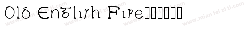 Old English Five字体转换